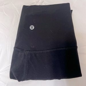 Black align leggings